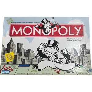 Parker Brothers Monopoly 1999 Edition Card Game | #0009 | 2004 Hasbro | Sealed